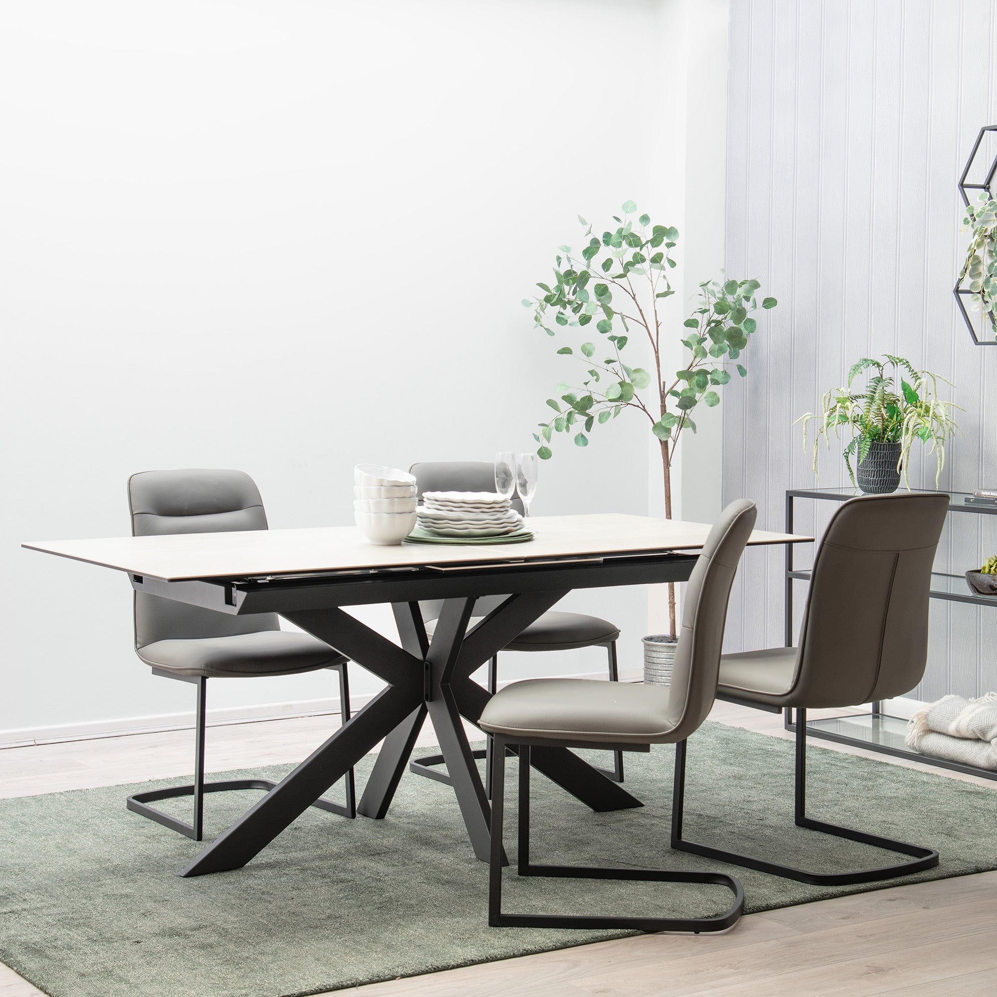 Bassano - Ceramic Extending Dining Table - Image 3