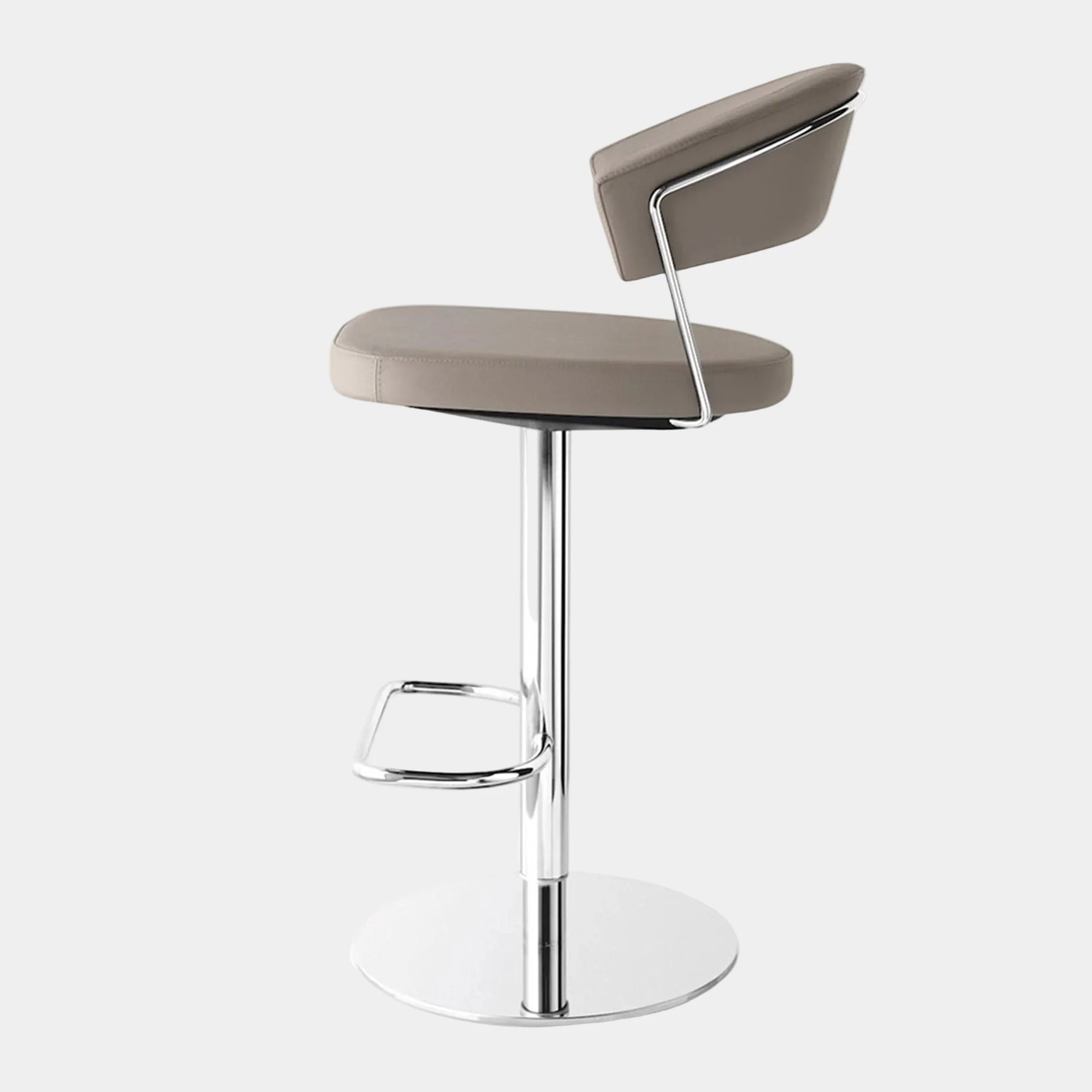 Calligaris New York - Adjustable Bar Stool, Leather - Image 9