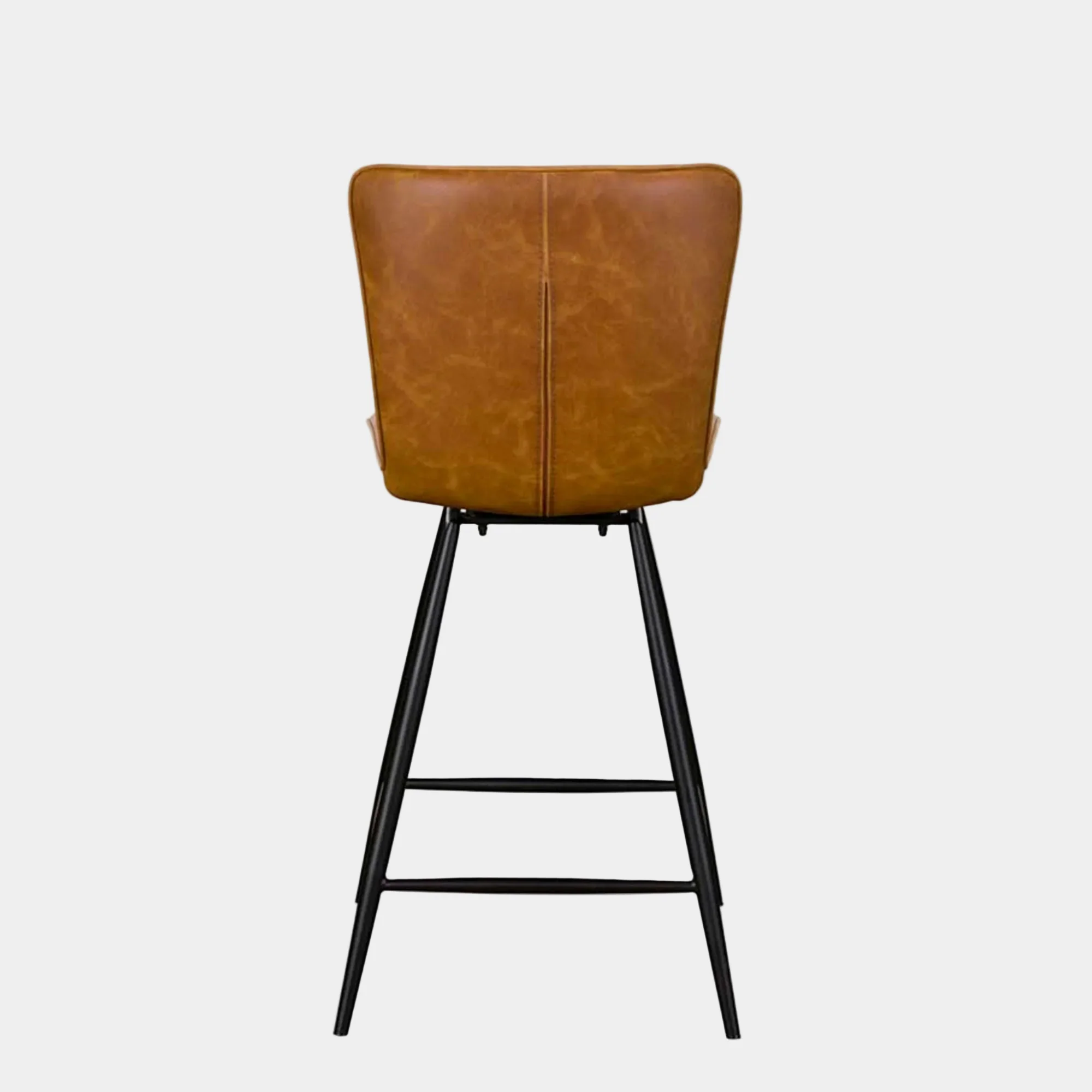 Doyle - Swivel Bar Stool, PU Leather - Image 4
