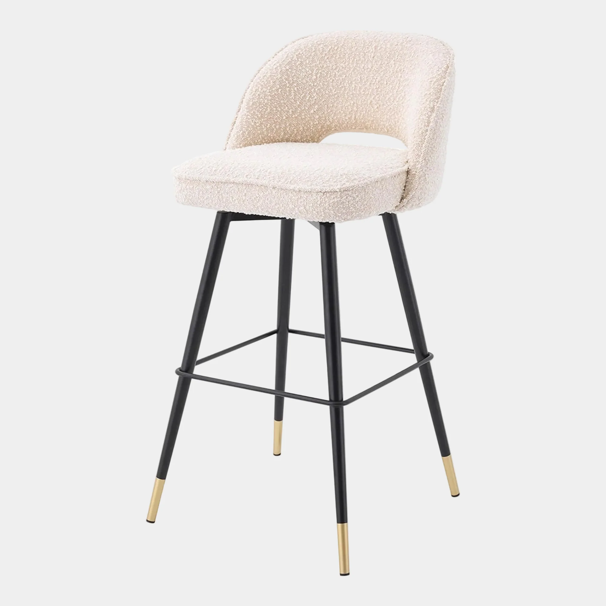 Eichholtz Cliff - Swivel Barstools Set Of 2, Velvet - Image 10