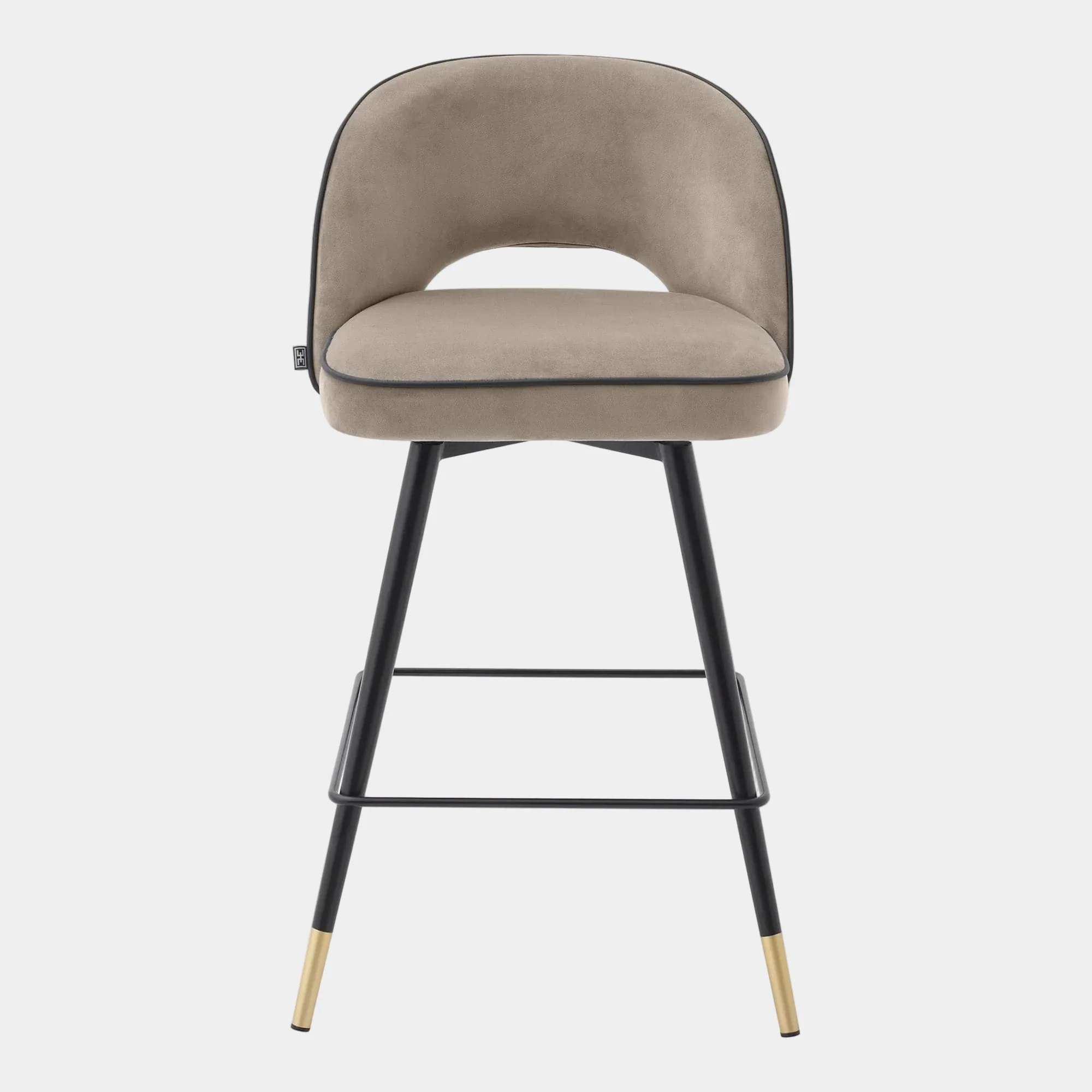 Eichholtz Cliff - Swivel Bar Stools Set Of 2, Fabric - Image 29