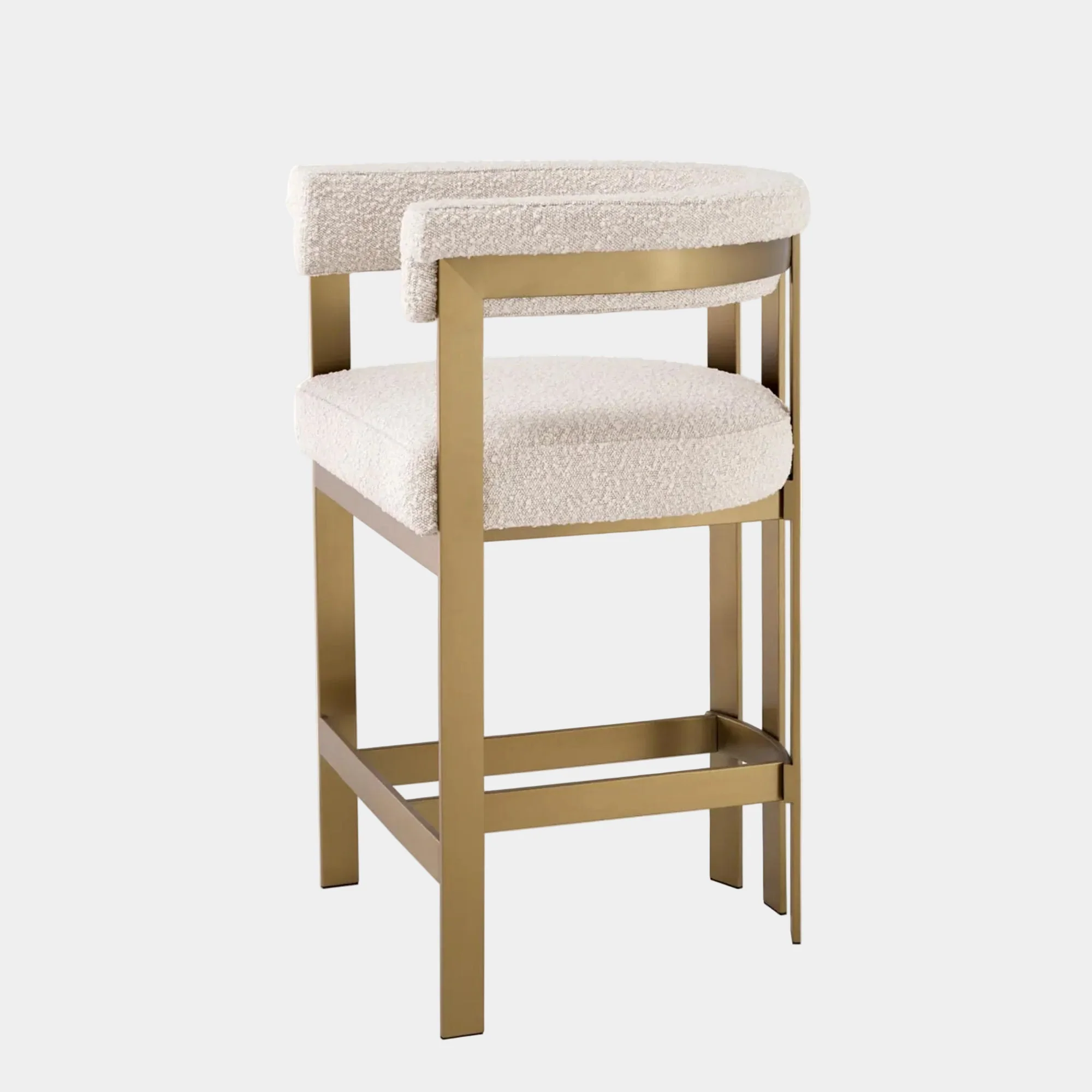 Eichholtz Clubhouse - Bar Stool, Fabric - Image 3