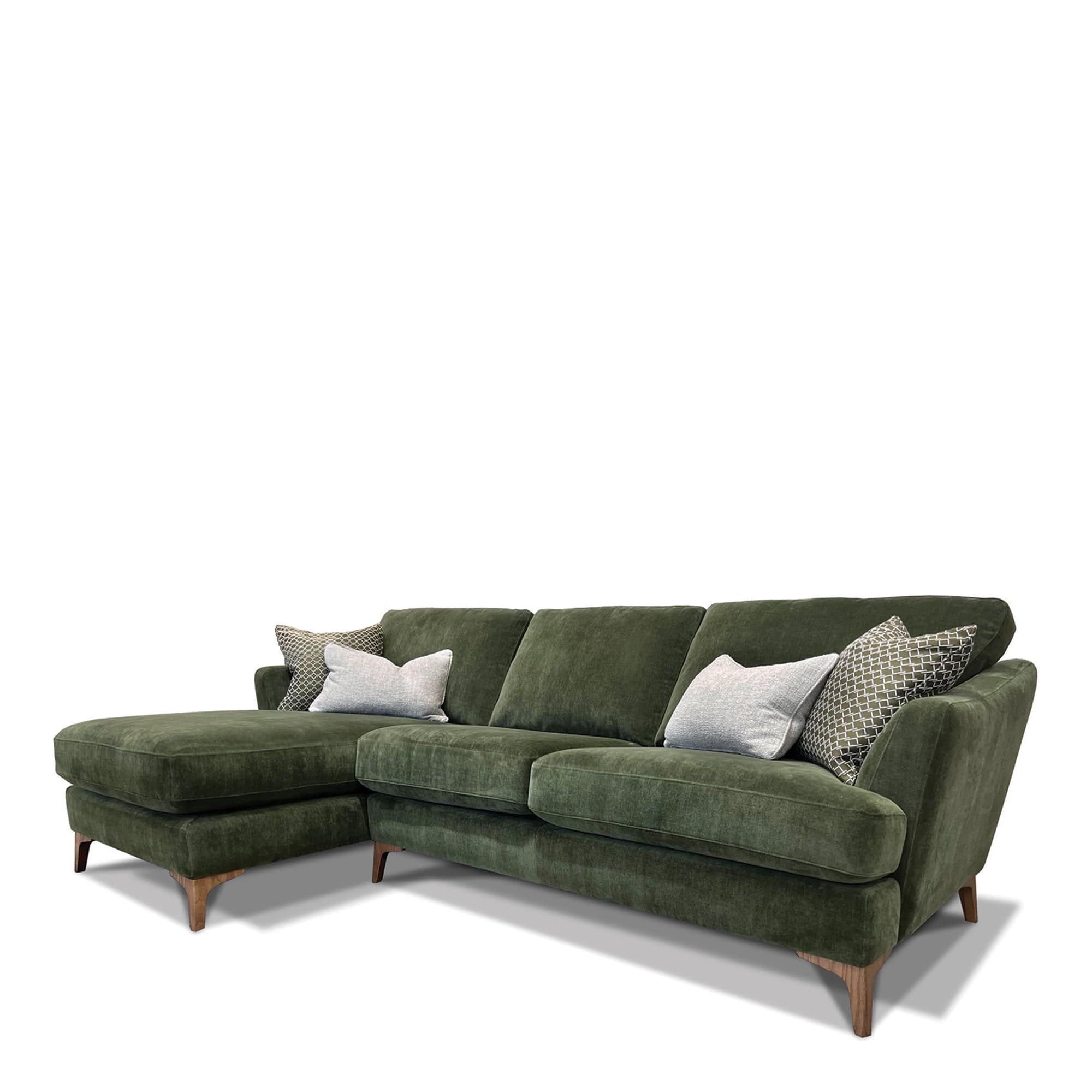 Mason - Small LHF Chaise Sofa, Fabric - Image 3