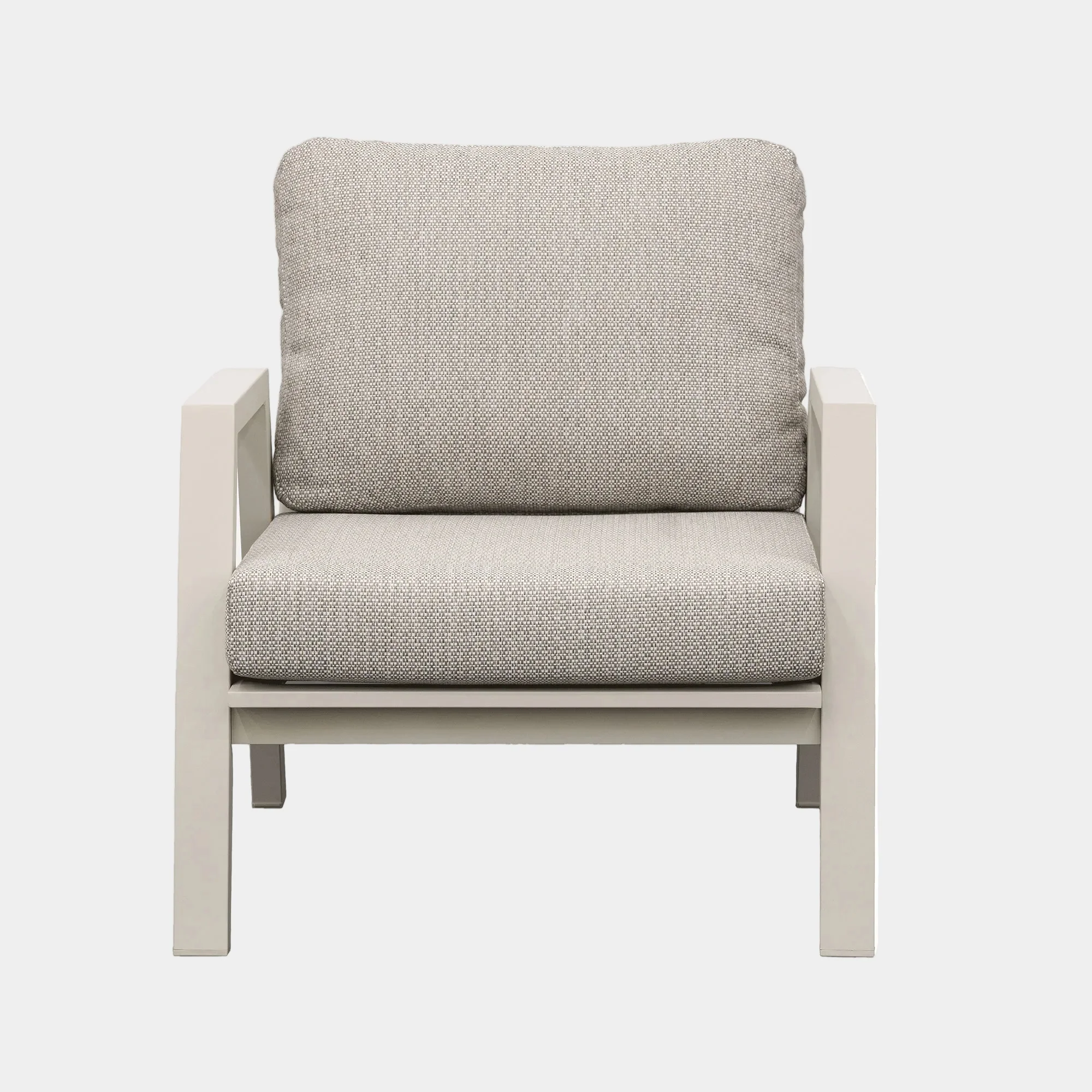 Montego Bay - Corner Garden Sofa Dining Set With Rising Table, Aluminium Pebble - Image 3